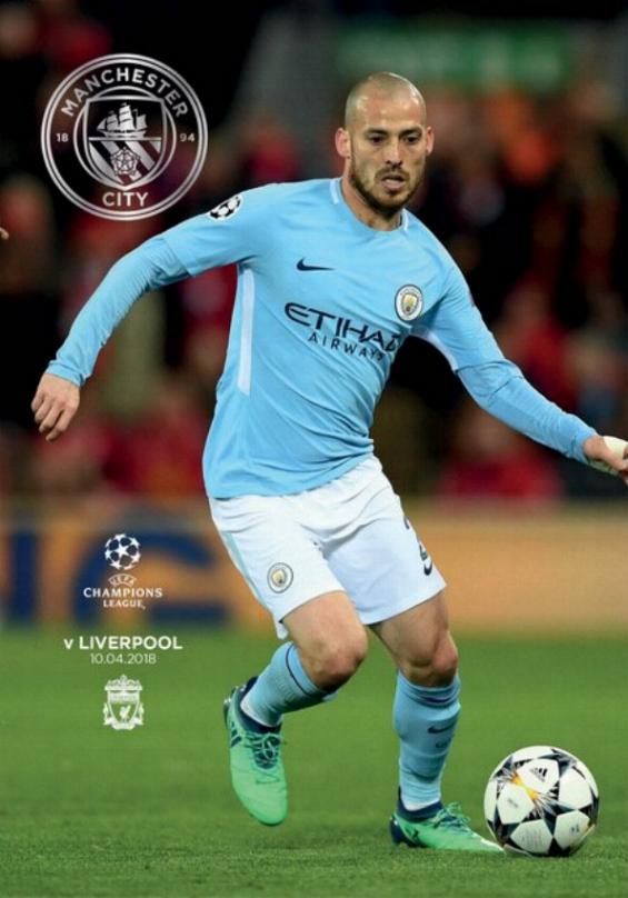2017/18 CHAMPIONS LEAGUE - MAN CITY v LIVERPOOL